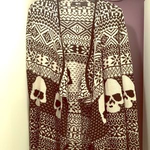 Iron fist fair Isle Open Cardigan XL